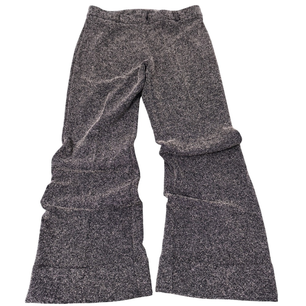 Express Vintage y2k Grey Salt and Pepper Flare Leg Trousers‎ Pants Size 9/10 v3